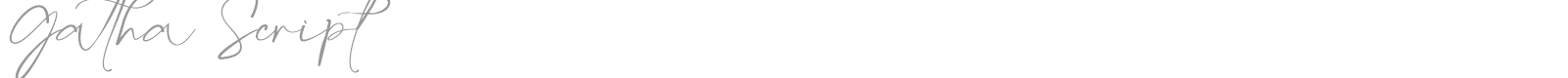 Gatha Script font preview